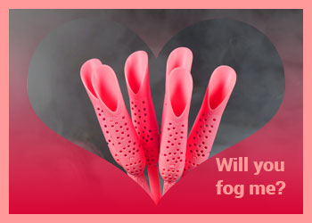 Will You Marry Me - Valentines Day Heart Image With Dry Ice